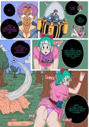 anal anal_sex bulma bulma_(dragon_ball) bulma_briefs comic comic_page comic_panel dialoges dialogue_bubble dragon_ball dragon_ball_super dragon_ball_z future_bulma future_trunks incest incest_impregnation incest_play incest_pregnancy incestuous_desire irontoshh irontoshhrnirontoshh56 mother_and_child mother_and_son semen semen_in_anus semen_on_ass semen_on_body semen_on_lower_body shaking shaking_lines shaking_orgasm son_and_mother time_paradox time_travel time_traveler trunks trunks_(dragon_ball) trunks_briefs