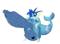 big_penis eeveelution huge_cock hyper_penis lattemon lattemon_(character) male_only muscular penis pokemon pokemon_(species) thick_thighs vaporeon wide_hips