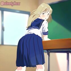 animation fan_animation fanart hanaoka_makoto makoto_hanaoka penis_reveal senpai_wa_otokonoko skirt skirt_lift skirt_up tagme twitter twitter_username video yaoi