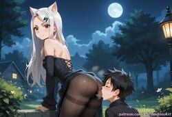 ai_generated ass_sniffing ass_worship carla_(fairy_tail) face_fart fairy_tail fart fart_fetish fart_torture farting farting_in_face femdom humiliation romeo_conbolt