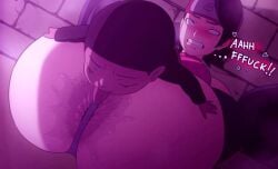 big_ass d-art eating_ass huge_ass sarada_uchiha