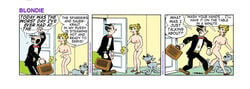 blondie blondie_(comic) blondie_bumstead clothing comic_strip dagwood_bumstead edit female human tagme