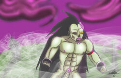 color dragon_ball dragon_ball_z male male_only penis raditz solo uncensored zombie