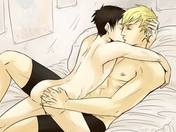 2boys gay hulkling male male_only marvel tagme wiccan yaoi young_avengers