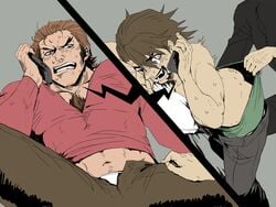 antonio_lopez kotetsu_t._kaburagi male_only rock_bison tiger_and_bunny wild_tiger