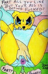 anthro color digimon doc_icenogle female fur furry interspecies male renamon tagme vulva