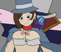 count_bleck count_noir crossover gyakuten_saiban mario_(series) nintendo paper_mario trucy_wright