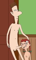 hey_arnold! lila_sawyer male_focus male_nipples nickelodeon nipples penis stinky_peterson tagme testicles