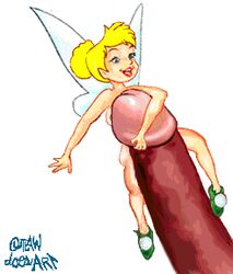 animated disembodied_penis disney disney_fairies nipples penis peter_pan_(disney) tagme tinker_bell