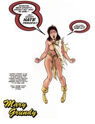 1girls adam_walters body_swap dc dc_comics female female_only human human_only light-skinned_female light_skin mary_batson mary_grundy mary_marvel shazam_(series) solomon_grundy speech_bubble tagme tebra