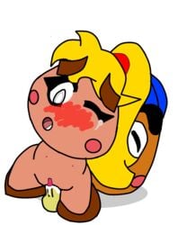 cum goomba goombario goombella mario_(series) nintendo paper_mario