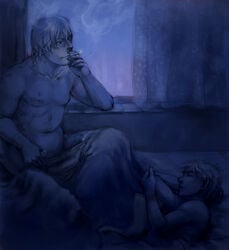 2boys arthur_kirkland axis_powers_hetalia england_(hetalia) ivan_braginski male_only russia_(hetalia) sleeping tagme