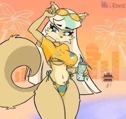 2026 anthro background bikini clothing digital_media_(artwork) dress female fox grand_theft_auto gta_vi_cover_girl melody_garvelion_(mr_esmox) milf mother original original_character