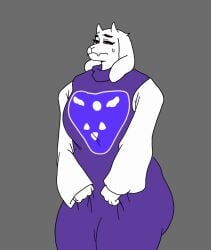 animated animated_gif anthro big_breasts big_thighs bra breast_drop breasts chubby female female_only huge_breasts huge_thighs large_breasts lingerie massive_breasts pale_ssnake revealing_breasts robe showing_breasts thighs titty_drop toriel undertale_(series) undressing voluptuous white_fur