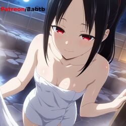 1girls after_sex ai_generated anus ass babtb big_ass blue_eyes blush breasts clothed cum female hetero_sex hi_res kaguya-sama_wa_kokurasetai_~tensai-tachi_no_renai_zunousen~ long_hair looking_at_viewer mammal motion_lines nipples penetration pussy red_hair shinomiya_kaguya small_breasts smile smiling straight thick_thighs thighs uncensored wide_hips