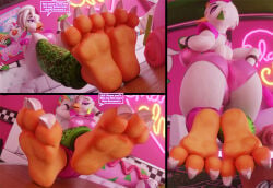 chica_(fnaf) chutos_(artist) feet feet_focus feet_together feet_up fnaf foot_fetish foot_focus foot_worship glamrock_chica_(fnaf) mayosplash