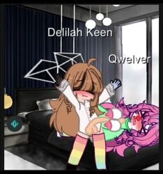 2026 blushcrunch_studio capcut dandy's_world dandys_world delilah_keen_(dandy's_world) futanari gacha lesbian_sex qwelver roblox sound tagme video