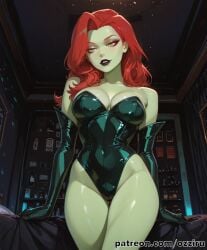 absurd_res ai_generated alternate_version_at_source alternate_version_available colored_skin curtained_hair cute cute_face dc dc_comics dc_super_hero_girls dcau female female_focus green_skin hi_res highres indoor indoors indoors_sex inside long_hair love ozziru patreon poison_ivy prostitution red_hair revealing_clothes self_upload sexy sexy_body sexy_female sexy_pose solo solo_female solo_focus standing strip_club villain villainess