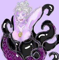 disney disney_villains rough_sketch the_little_mermaid ursula ursula_(the_little_mermaid) what