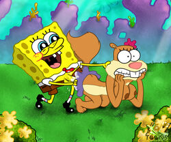 anal cum_in_ass nickelodeon sandy_cheeks spongebob_squarepants spongebob_squarepants_(character) straight_hair xl-toons.com