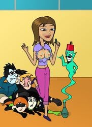 bonnie_rockwaller disney disney_channel dr._drakken female human kim_possible kimberly_ann_possible male monkey_fist multiple_boys multiple_girls nipples professor_dementor ron_stoppable rufus_(kim_possible) shego straight_hair