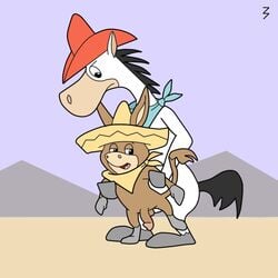 3pac baba_looey gay hanna-barbera male_only penis quick_draw_mcgraw tagme the_quick_draw_mcgraw_show