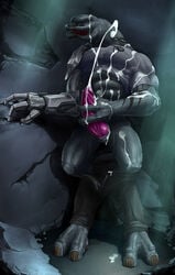 male sangheili (halo) from halo (game) by methados