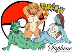 2011 bulbasaur charmander female female_only fire nintendo pokémon_(species) pokemon pokemon_rgby saphine squirtle tagme tail tail_fire