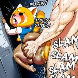 1boy 1boy1girl 1girls aggressive_retsuko aggretsuko ai_generated animal_ears animal_nose anonymous_male anthro anthro_female areola areolae aroused ass ass_ripple big_ass big_butt bigger_male blush breasts claws clothed clothed_female_nude_male clothing dialogue doggy doggy_style doggy_style_position doggy_style_sex doggystyle_position drool drooling english_dialogue english_text excessive_genital_fluids excessive_pussy_juice fat_ass fat_butt feet female from_behind from_behind_position furry furry_female glissando horny horny_female huge_ass huge_butt human_male_on_anthro_female large_ass large_butt lifting lifting_partner lifting_person looking_back male massive_ass massive_butt muscular muscular_male nipples nude nude_male office_lady open_clothes open_mouth orange_fur orgasm orgasm_face pantyhose partial_male penis pussy pussy_ejaculation pussy_juice red_panda retsuko reverse_suspended_congress ripped_clothing ripped_pantyhose rough_sex saliva sex sharp_nails sharp_toenails shortstack size_difference small_breasts smaller_female soles sweat sweaty sweaty_ass sweaty_body sweaty_butt sweaty_thighs tail text thick_ass thick_butt thick_thighs thighs toes tongue tongue_out torn_clothes torn_clothing torn_pantyhose two_tone_fur vaginal_fluids vaginal_insertion vaginal_juices vaginal_penetration vaginal_sex white_fur wide_hips