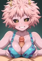 mina ashido from my hero academia by dirtmaster
