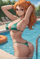 nami (one piece) from one piece by vermouth77