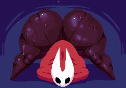 1girls animated ass ass_bigger_than_head ass_focus ass_up ass_up_face_down big_ass breedable_hips hollow_knight hollow_knight:_silksong hornet_(hollow_knight) huge_ass mesmerizing_ass pixel_art spinneborg team_cherry thick_ass thick_thighs twerking