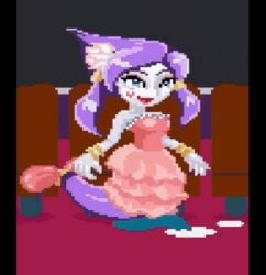 animated big_breasts getting_naked ghost_girl lah naked_female pixel_art project_x_love_potion_disaster smiley_face solo sonic_(series) sonic_unleashed