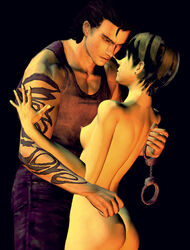 3d billy_coen female human male rebecca_chambers resident_evil resident_evil_0 straight tagme