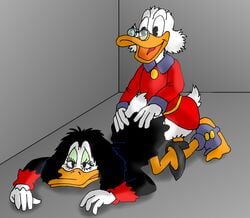 anthro disney duck ducktales female magica_de_spell male scrooge_mcduck sex straight tagme toony