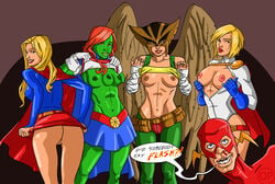 dc dimsumboy22 female hawkgirl justice_league kara_danvers kara_zor-el kara_zor-l karen_starr kendra_saunders miss_martian power_girl robnix supergirl teen_titans the_flash