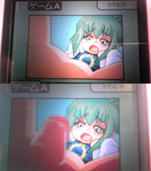 censored_penis gay green_hair leo leo_(yu-gi-oh!) lua_(yu-gi-oh!) penis yu-gi-oh! yu-gi-oh!_5d's