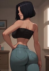 1boy 1girl 1girl1boy 1girls 1male ai_generated anal ass big_ass big_breasts big_thighs black_hair breasts cock crop_top cum curvy curvy_body curvy_female curvy_figure curvy_hips dick fully_naked fully_nude green_eyes hetero huge_ass huge_breasts human humanoid jeans legs medium_breasts milf naked naked_futanari narrow_waist nude nude_futa nude_futanari original original_character pants penetration penis pussy pussy_juice sex sexy sexy_armpits sexy_body sexy_female sexy_pose shoulders speech_bubbles thick thick_ass thick_legs thick_thighs thighhighs thighs tube_top tubetop vagina vaginal vaginal_penetration velonix waist