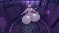 3d animated big_ass big_breasts bimbo elevator five_nights_at_freddy's hyper_ass hyper_breasts looking_at_viewer mangle_(fnaf) self_upload solo tagme video vrchat vrchat_avatar