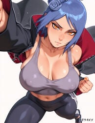 konan from naruto (series) by fr34ky