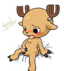 boner erection male male_only nude one_piece solo spooky_(artist) tagme tony_tony_chopper