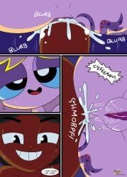 1boy 1girls aged_up all_fours anal anal_sex anus ass balls big_ass big_butt black-haired_female black_hair blonde_female blonde_hair blue_eyes breasts bubble_ass bubble_butt bubbles_(powerpuff_girls) chocolate_and_vanilla closed_eyes comic comic_page completely_nude completely_nude_female completely_nude_male crossover cum cum_in_ass cum_in_butt cum_inside dark-skinned_male dark_skin dialogue english_text facesitting fan_fiction fanfic fanfiction fellatio female female_on_top foursome imminent_sex interracial interracial_sex kissing licking licking_penis light-skinned_female light_skin long_hair lovin'sis lovin_sis male male/female mike_(xierra099) missionary_position mole mole_under_eye naked naked_female naked_male nipples nude nude_female nude_male octi octopus_tattoo on_all_fours on_bed open_mouth penis penis_in_ass powerpuff_girls pussy squirting straight sweat sweating tattoo tattooed_ass tattooed_butt testicles wide_hips x-ray x-ray_view xierra099