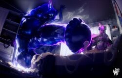 1futa 1girls 2026 3d alicorn anthro balls bed bedroom cum duo female friendship_is_magic furry futanari giantess horn horsecock huge_balls huge_breasts hyper hyper_balls hyper_breasts hyper_penis lunar57 my_little_pony nipples nude open_mouth princess_luna_(mlp) purple_fur room size_difference surprised theavanherst thick_thighs twilight_sparkle_(mlp)