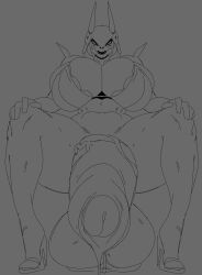 aggron anthro balls big_balls big_breasts big_penis bra breasts clothing first_person_view footwear foreskin gayplantsex generation_3_pokemon genitals gynomorph hi_res high_heels horn huge_balls huge_breasts huge_penis hyper hyper_balls hyper_genitalia hyper_penis intersex lips lipstick looking_at_viewer makeup mrs._sterling_(aggron) nintendo penis pokemon pokemon_(species) shoes solo underwear
