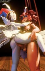 1futa 1girls 3d blush breasts_out doll_girl dorfloor3 feathers futa_on_female futanari glitch_productions gooseworx hand_on_shoulder hand_on_thigh jester jester_girl jester_hat pomni pomni_(dancer_outfit) pomni_(tadc) pomni_(the_amazing_digital_circus) ragatha ragatha_(dancer_outfit) ragatha_(tadc) ragatha_(the_amazing_digital_circus) ragdoll saliva_trail tagme the_amazing_digital_circus tribadism_on_penis xthink77 yuri