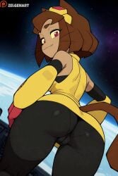 ai_generated ass_focus ass_shake gameoverse gif kit_(gameoverse) kit_bodega space