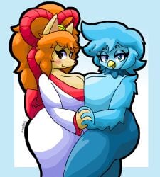 2girls anoers anthro anthro_female anthro_only big_ass big_boobs big_breasts big_butt big_thighs big_tits bird bird_female bird_girl boobs_bigger_than_head boobs_pressed breasts_bigger_than_head ceroba_(undertale_yellow) ceroba_ketsukane fox fox_female fox_girl furry furry_female furry_girl furry_only huge_boobs huge_breasts huge_tits martlet_(undertale_yellow) massive_boobs massive_breasts massive_tits pressed_against pressed_together two_girls undertale_yellow wide_hipped_anthro wide_hipped_female wide_hips wide_thighs