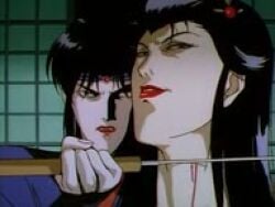 animated ass benisato_(ninja_scroll) kagero_(ninja_scroll) ninja_scroll snake_in_pussy tagme video