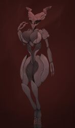 1girls 2021 2d alien artist_name artist_signature big_breasts borisfed breasts color digital_media_(artwork) erra_(warframe) female full_body genderswap genderswap_(mtf) humanoid mechanical robot rule63 simple_background solo solo_female standing warframe