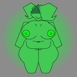 1girl 1girls ass barefoot belly blocky_body blush blushing blushing_at_viewer blushing_female boobs breasts butt buttocks chubby chubby_female completely_nude completely_nude_female female female_focus female_only ferman ferwoman_(ferman_404) full_body green_body green_hair green_skin naked naked_female nude nude_female oc original original_character pussy roblox robloxian solo solo_female stomach thick tits vagina voluptuous voluptuous_female